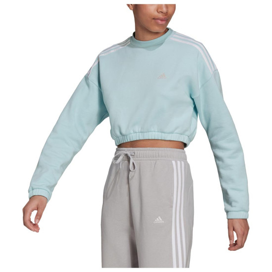 Adidas Γυναικείο φούτερ Hyperglam Crop Crew Sweatshirt
